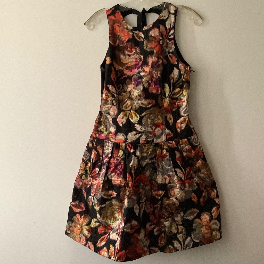 Leifsdotir Maple Leaves Embroider Dress